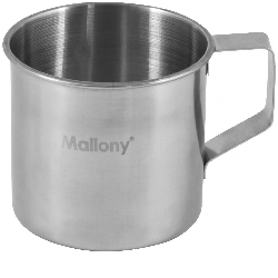Кружка Mallony Fonte 003062 нерж. сталь 0,25 л