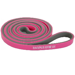 Эспандер для фитнеса замкнутый Harper Gym NT18009 208*1,3*0,45 5-15кг роз/сер