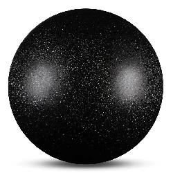 Мяч для худ. гимнастики AB2803B 300г металлик с блёстками