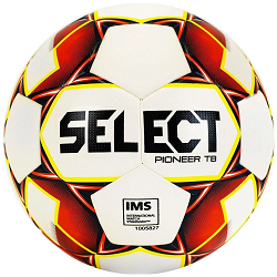 Мяч футбольный Select Pioneer TB FIFA Basic ПУ 3875046274 №5 бел-красн-жёлт