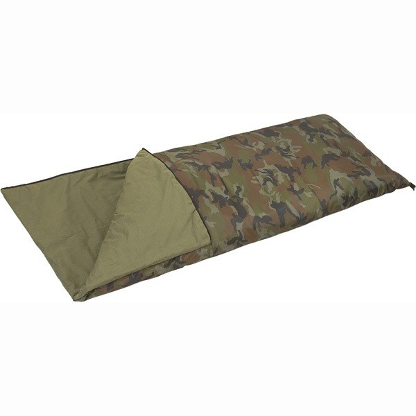 Спальный мешок СП3 Камуфляж 200+35х75 -5/+10 одеяло с подголов.
