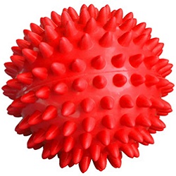 Мяч массажный Larsen SM-1 красн