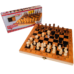 Набор 3 в 1 Подарочный (нарды + шахматы + шашки) 02-59