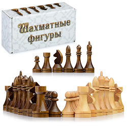 Шахматные фигуры гроссмейстерские дерево 02-133