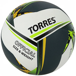 Мяч волейб. Torres Save V321505 ПУ бел-зел-жёлт
