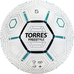 Мяч футбольный Torres Freestyle F320135 бел/серебр