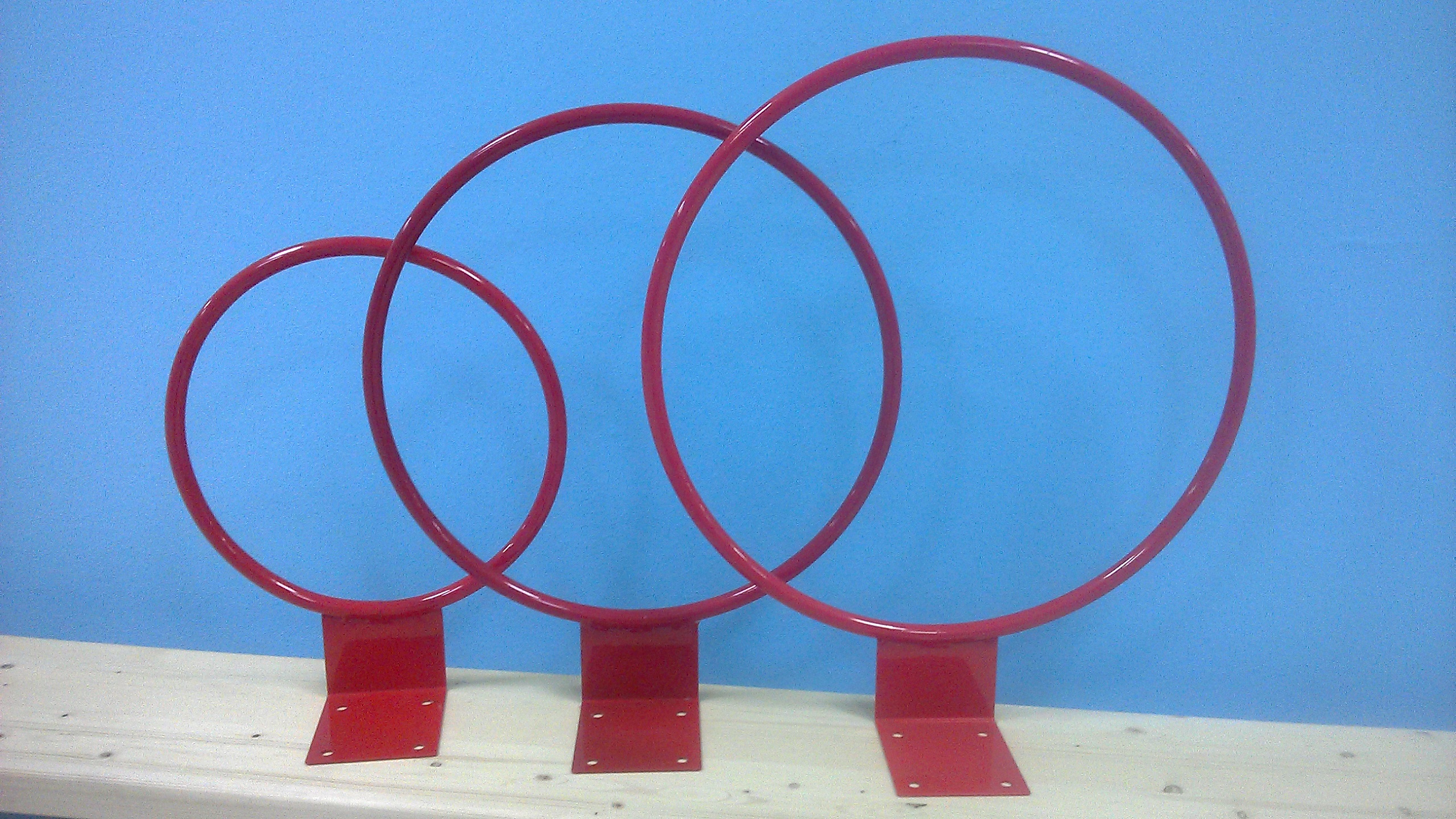 Кольцо баскетбольное №5 280 (труба) с сеткой (d380мм)