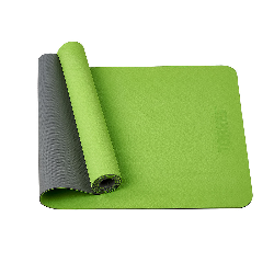 Коврик для йоги Torres Comfort 6 YL10096 TPE 6 мм зелёно-серый