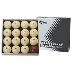 Комплект шаров Start Billiards Русская пирамида 60 мм 797403