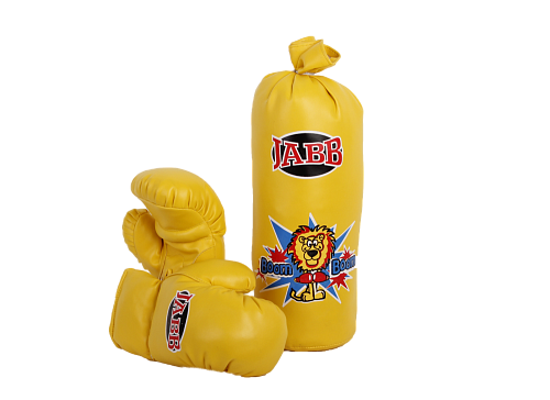 Набор боксерский детский Jabb JE-3061 (мешок 40*15см + перчатки)