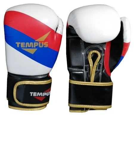 Перчатки боксерские Tempus V8070RF (иск. кожа)