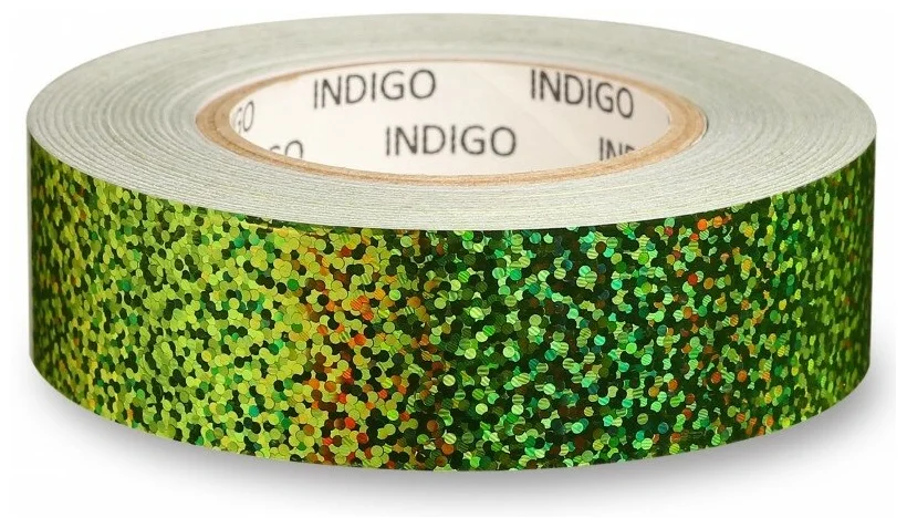 Обмотка для обруча на подкладке Indigo Crystal IN139 20мм 14м зол