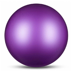 Мяч для худ. гимнастики INDIGO IN315 300г металлик