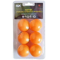 Мяч для наст тенниса B101-O 1* оранж