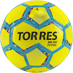 Мяч футзал Torres Futsal BM 200 FS32054 TPU №4 жёлт