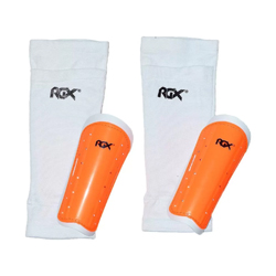 Щитки футбольные RGX-8400 оранж.