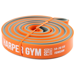 Эспандер для фитнеса замкнутый Harper Gym NT18008 208*2,2*0,45 10-30кг оранж/сер