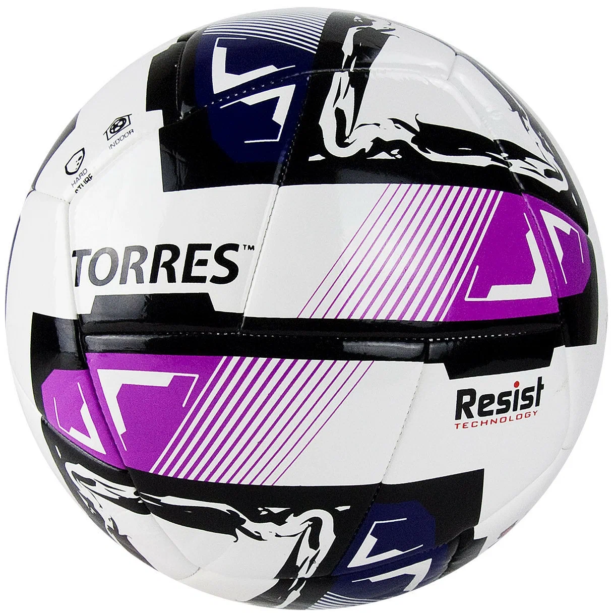 Мяч футзал Torres Futsal Resist FS321024 ПУ №4 бел-мульт
