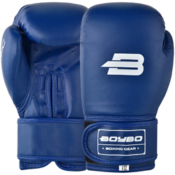 Перчатки боксерские BoyBo Basic BBG100 син