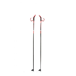 Палки лыжные VUOKATTI Black-red 100%стекловолокно