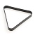 Треугольник 57,2 мм (черный пластик, 6мм)