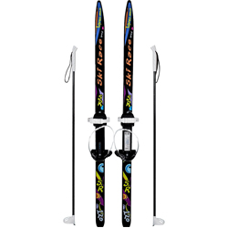 Лыжный комплект Ski Race с креплением Цикл с палками